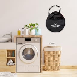 Opklapbare wasmand - ruimtebesparend en flexibel vouwbare wasmand - met handgrepen - praktisch voor kledingopbergruimte-compacte flexibele wasmand voor thuis — thumbnail 3