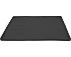Wasmachine Droger Mat - Apparaat Beschermer - Apparaten Beschermen - Waterdicht Ontwerp - 60 x 60 cm - Zwart