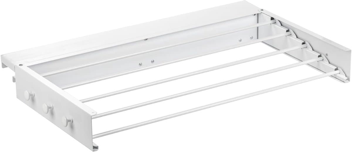 ZMR® Wanddroogrek - Wasrek - Droogrek - Wit - 39cm x 80cm x 10cm — afbeelding 1
