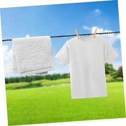Kampeerwaslijn - Draagbare Waslijn - Kleding Drogen - Uittrekbaar Met Haak - 300 cm - Zwart — thumbnail 3