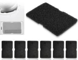 aladdien - Filterdroger - Sponsfilter - Reserveonderdelen voor droger - 6 Stuks - Filterspons voor Beko en Grundig - 240 x 155 x 10 mm — thumbnail 1