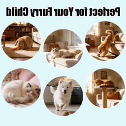 Honden- en kattenwaszak, grote waszak voor huisdieren, voorkomt haarblokkades in de wasmachine (65×70cm) — thumbnail 3