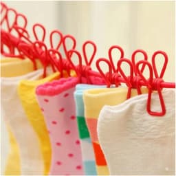 Waslijn Outdoor - Wastouw Clips - Kleding Drogen - Antislip Ontwerp - 1-9 meter - Type11 — thumbnail 4