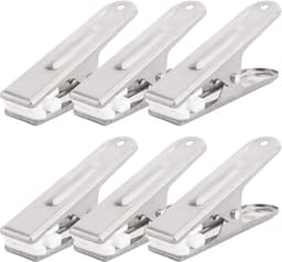 Ibenzoa® Duurzame Metalen Handdoekclips - Set van 20 Stuks - Robuust en Veerkrachtig — thumbnail 1