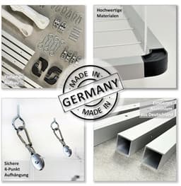 Uittrekbare Plafondwasdroger - Ruimtebesparend en Ergonomisch voor Binnen en Buiten — thumbnail 4