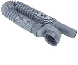 Flexibele Sifon en Afvoerslang voor Wastafel - Ruimtebesparende en Waterdichte Oplossing — thumbnail 1