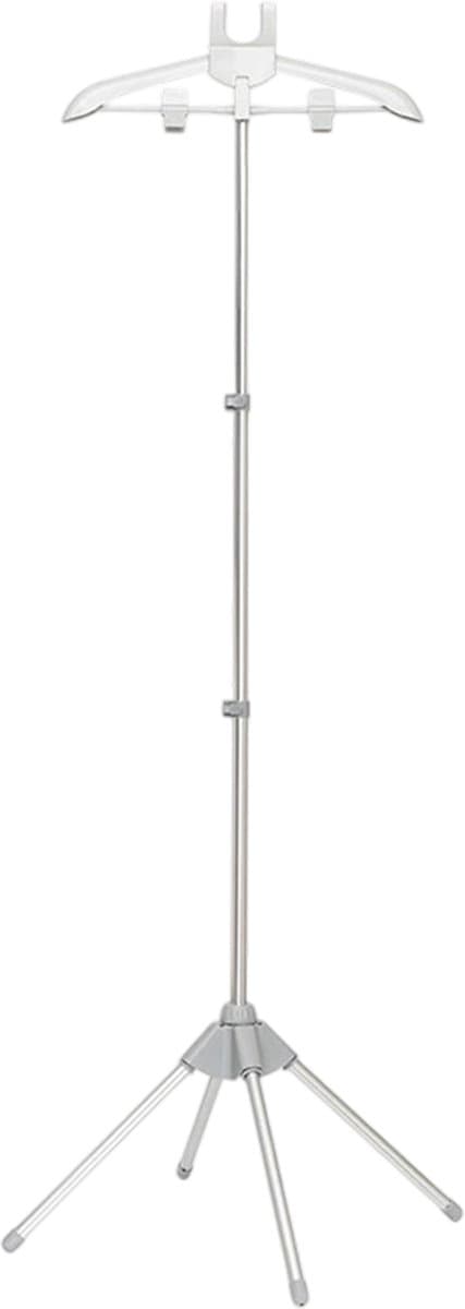 longziming -Opvouwbare Kledingstomer Standaard – Verstelbare Hoogte, Lichtgewicht & Draagbaar met Kledingclips – Geschikt voor Hand- en Verticale Stomers — afbeelding 1