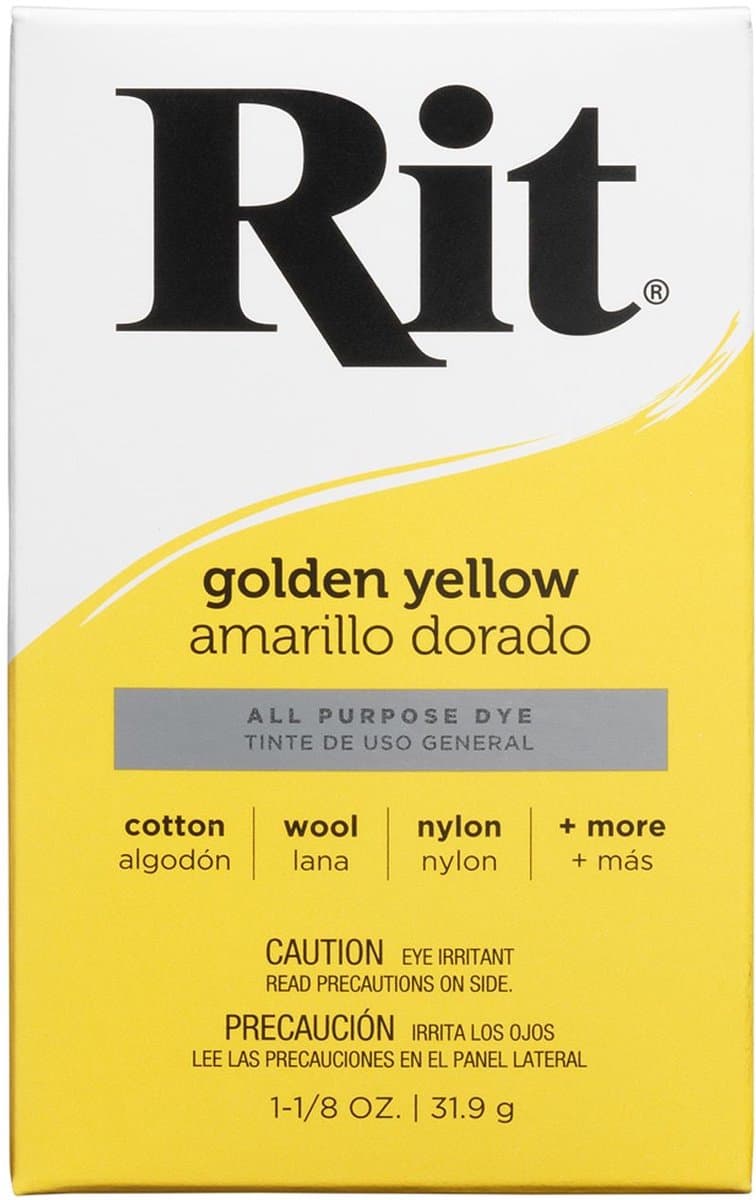 Rit Powder Golden Yellow - Rit Dye - Rit — afbeelding 1