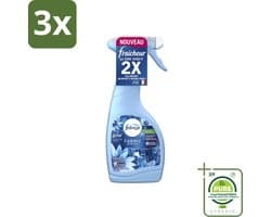3 x Febreze Textielverfrisser Spray - Sea Breeze - Langdurige Frisse Geur - Lenor Collectie - 500ml - Grootverpakking - Textielverfrisser - Geurverwijderaar - Sea Breeze - Lenor - Huisdiergeur — afbeelding 1