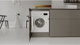 Whirlpool BI WMWG 81485 PL - Inbouw wasmachine - Voorbelading - 8 kg - 1400 RPM - Wit - Poolse display — thumbnail 4
