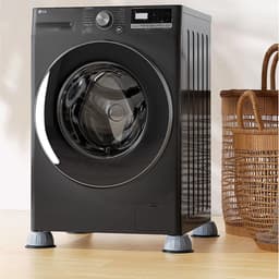 Antislip en Geluidsreducerende Wasmachine Onderlegger - 4 Stuks, Trillingsdempers voor Stabiliteit en Bescherming van Vloeren — thumbnail 2