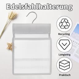 Handige Wasknijperzak met Ophanghaak - Herbruikbare Waszak voor binnen en buiten — thumbnail 2