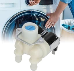 Waterinlaatklep voor Wasmachine - Vervangende Dubbele Solenoïde Klep - Wasmachineaccessoires - AC220V-240V - Duurzaam en Betrouwbaar — thumbnail 4