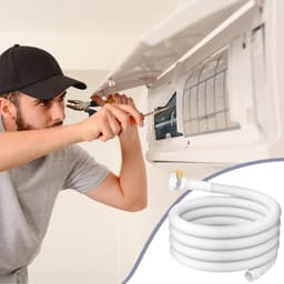 Afvoerslang Airco - Flexibele Slang - Vocht Afvoeren - Verstelbare Klem - Tot 9.8 Meter — thumbnail 4