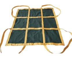Canvas Pallet Zakken - Hijsnetten Kraan - Zwaar Vracht Hijsen - Slijtvast Nylon Materiaal - 1m X 1m - Naturel — afbeelding 1