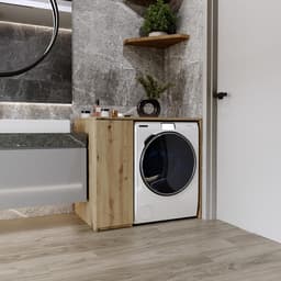 Wasmachine Ombouw - Opbouwmeubel - Kast Wasdroger - Meubel - Duurzaam — thumbnail 3
