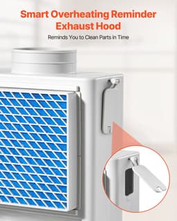 VEVOR 3-in-1 binnendrogerventilatiekit met waterlade 99 mm uitlaat — thumbnail 5