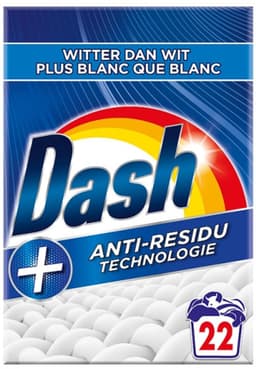 Dash Waspoeder Regular 22 Wasbeurten - 1,32 kg — thumbnail 2