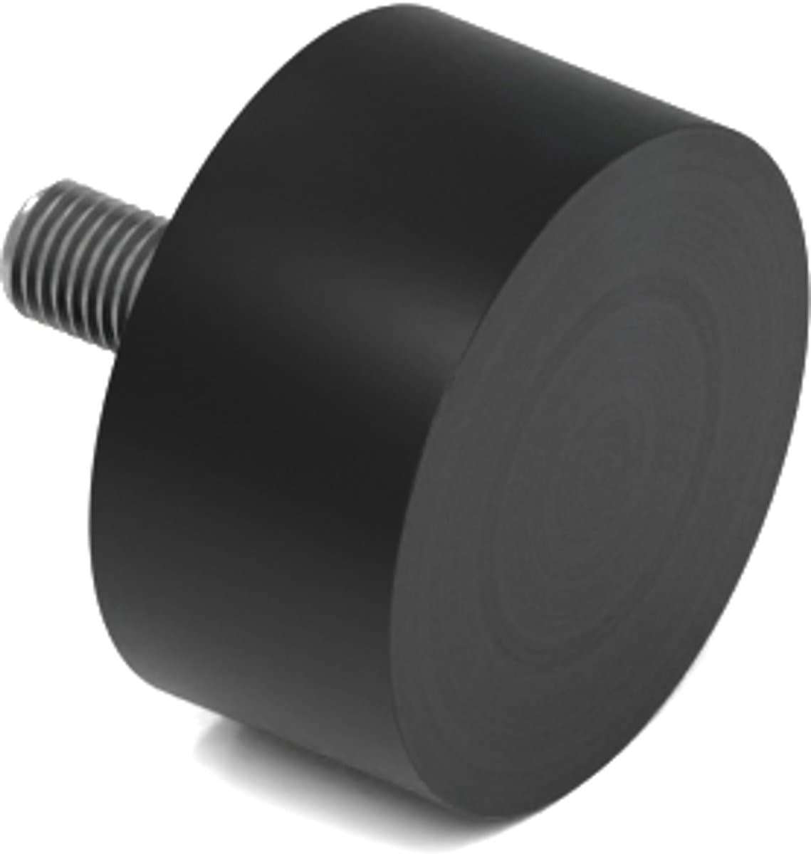 Rubbermagazijn - Trillingsvoet - Type D - 40x20mm - M8 - Set 10 stuks — afbeelding 1