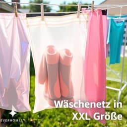 2 x XXL Premium Wasnetten, 60 x 90 cm, Grote Waszakken voor Wasmachine, Met Ritssluiting, Beschermt Kleding — thumbnail 4