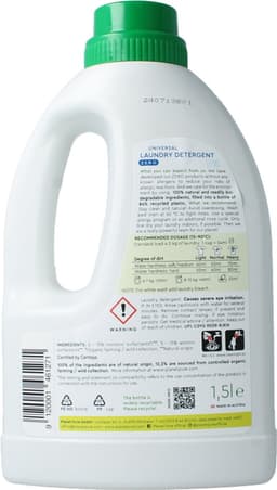 Planet Pure Wasmiddel vloeibaar universeel 0% zero 1500 Milliliter — thumbnail 2