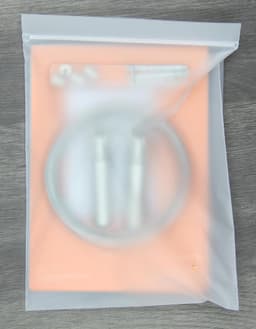 Wandgemonteerde gordijnroedeset - roestvrij staal - schilderijophanging - waslijn - gordijnen - handmatig opbergen - 5m — thumbnail 5