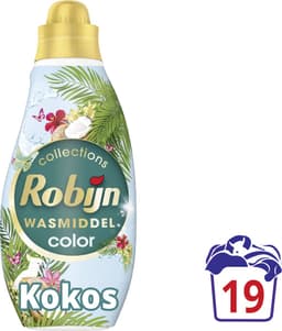 Robijn Klein & Krachtig Collections Color Kokos Vloeibaar Wasmiddel 19 wasbeurten — thumbnail 1