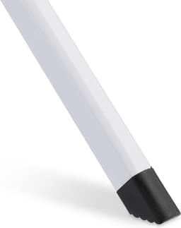 inklapbaar wasrek - 104 x 73 x 38 cm - 11 stangen - metaal - wit — thumbnail 4