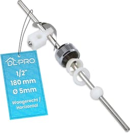 Excentrische Stang Ø5mm 180mm voor Wastafel Afvoerplug - Trekstang voor Ventiel — thumbnail 1
