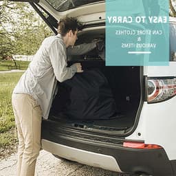 Grote Reistas voor Wasgoed, 2-Delige Set, 60 x 90 cm, Ideaal voor Vakanties, Waszakken, 120 Liter Capaciteit — thumbnail 3