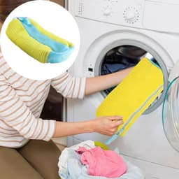 Waszakken voor Sneakers en Sportschoenen - 2 Stuks, Herbruikbaar, 360° Reiniging, Ideaal voor Wasmachine en Droger — thumbnail 4