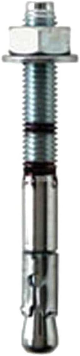 Verzinkte Bout - Ankerbout M16 - Stevig Bevestigen - Verminderde Diepte - 16x280mm - Zilverkleurig — thumbnail 1