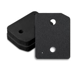 3 plintfilters vervanging geschikt voor alle Miele T1-drogers - plintfilter voor het filteren van pluizen in wasdrogers - vervangingsonderdeel 9164761