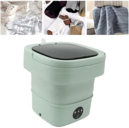 OmGoods - Dailygoody - Kleine Opvouwbare Wasmachine - Draagbare Dehydrator - 6L Mini Emmer Wasmachine - Multifunctioneel - Voor Ondergoed en Sok - Compact en Ha... — thumbnail 1