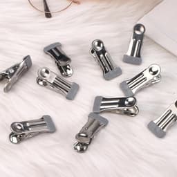 30 Stuks RVS Kledingknijpers - Multifunctionele Antislip Metalen Clips voor Kleding, Handdoeken, Sokken en Voedselafsluiting — thumbnail 2