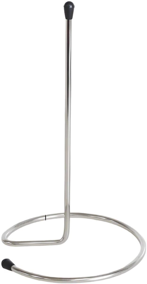 Decanterdroogrek — 20 cm glazen decanterdroger — Gebalanceerde houder — Rubbergecoat, krasbestendig displayrek — Droogrek voor aan de lucht — afbeelding 1
