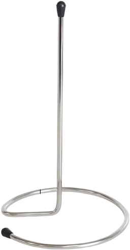 Decanterdroogrek — 20 cm glazen decanterdroger — Gebalanceerde houder — Rubbergecoat, krasbestendig displayrek — Droogrek voor aan de lucht — thumbnail 1