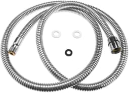 Dailygoods- Keukenkraanslang 1.5m - Flexibele Slang - M15 Aansluiting - Roestvrij Staal - Eenvoudig te Monteren - Duurzaam - Keukenslang — thumbnail 1