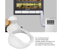 Dailygoods - Airconditioning - Afvoerslang - Verbindingsstuk - Rood - Slangadapter - Draagbare mobiele airconditioning - 150 mm