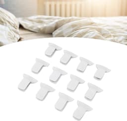 Dailygoods- Dekbedclips voor Dikke Dekbed - 12 Stuks - Dekbedbevestigingsclips - Lakenbevestigingsclip - Beddengoedaccessoires - Lichtgewicht en Praktisch - Beddengoedclips — thumbnail 5