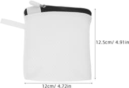 Netjes waszakje, set van 6 kleine antiaanbakzakjes voor wasmiddel en wasverzachtercapsules, inclusief beschermend zakje, ideaal voor het organiseren van delicate kledingstukken. — thumbnail 3