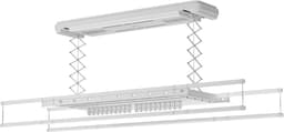 Wasophoogte® Elektrisch Droogrek - Plafonddroogrek Classic - Droogrek - Droogrek Elektrisch - Plafond Droogrek - 35 kg draagvermogen — thumbnail 1