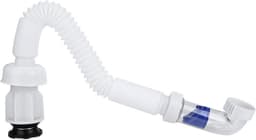 Flexibele Afvoerpijp - Gootsteen Afvoer - Sanitair Problemen Oplossen - Verstelbaar Rimpelontwerp - 40mm Diameter — thumbnail 1