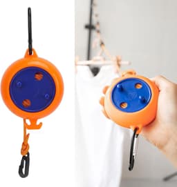 Kleding Drooglijn - Reis Waslijn - Kleding Drogen - Punch Gratis - 1.00 Aantal - Niet gespecificeerd — thumbnail 3