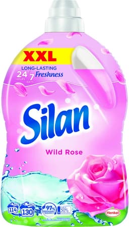 Silan Wasverzachter - Wild Rose - 2860ml - 130 Wasbeurten - Grootverpakking — thumbnail 1