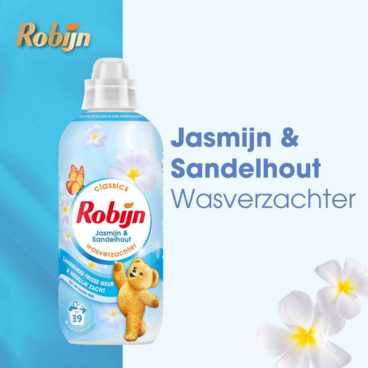 Robijn - Wasverzachter - Jasmijn & Sandelhout - 39wb/780ml — afbeelding 1