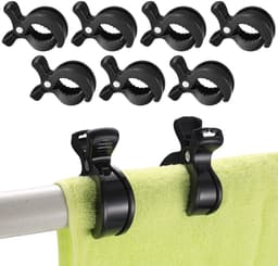 Ibenzoa® Set van 9 Kinderwagenclips - Veilig en Gemakkelijk Bevestigen van Accessoires — thumbnail 1