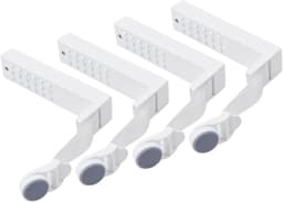 Dekbedclips - Hoekbevestiging voor bedlakens - set van 4 beddengoedklemmen - voor bedlakens/bevestigingsriemen voor bedlakens ter bescherming van de matras、veilige grijpers voor bankkussensv — thumbnail 1