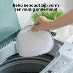 Set van 3 Waszakken voor Bh's, Sneldrogende Waszakken voor de Wasmachine, Bescherming voor Bh's met Rits, Ideaal voor Ondergoed en Delicate Kleding — thumbnail 5