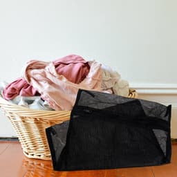 Zwarte Mesh Waszakken 30 x 40 cm voor Lingerie en Sokken - Set van 6, Geschikt voor Wasmachine en Reizen — thumbnail 3
